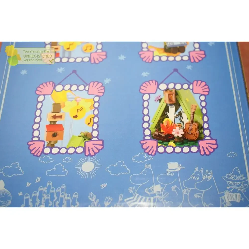 Pantasy Moomin Snufkin's Concert 221pc Brick Block Set 87203 -